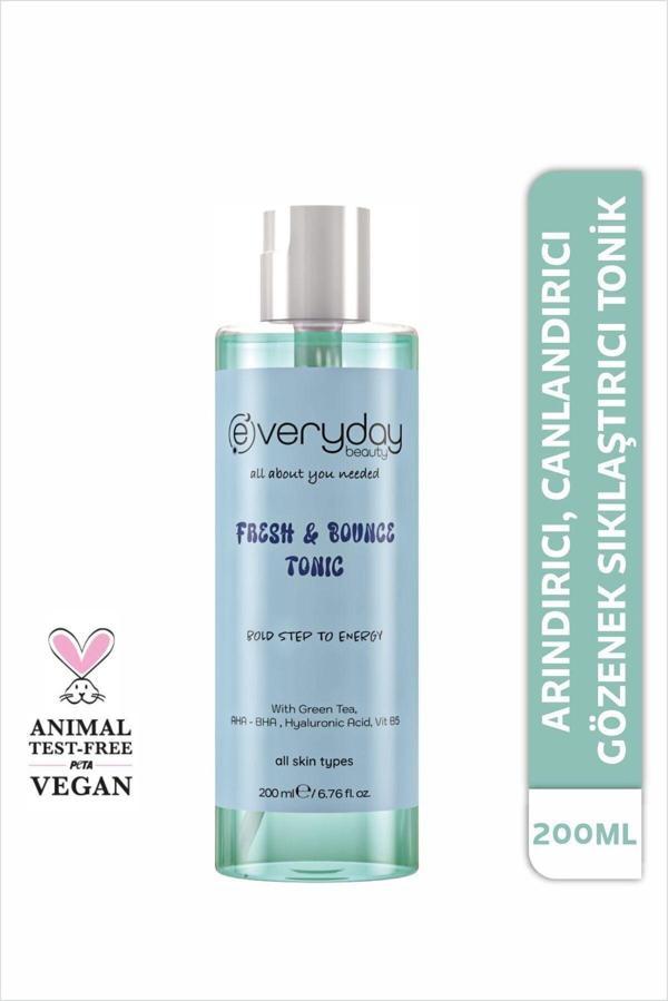 Everyday Beauty Arındırıcı Ve Ferahlatıcı Tonik 200Ml Gözenek Sıkılaştırıcı Canlandırıcı (Aha Bha) - Image 1