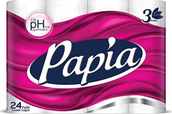 Papia Tuvalet Kağıdı 24’Lü X 2 Adet - Image 1