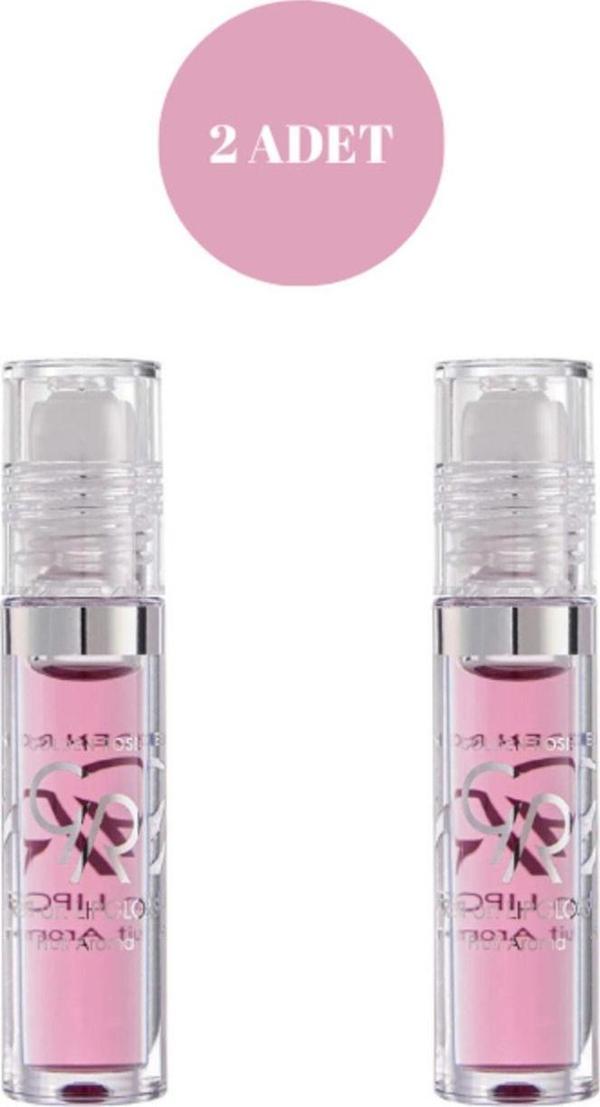 Golden Rose Roll On Lipgloss No:01 Strawberry 2Li Meyveli Dudak Parlatıcısı - Image 1