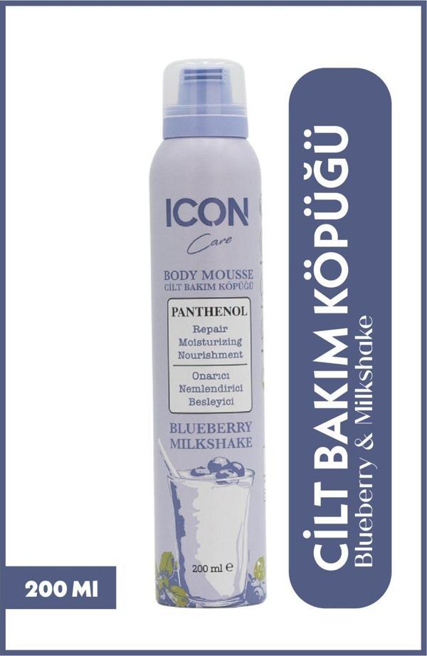 Icon Care Cilt Bakım Köpüğü Blueberry & Mılkshake - Image 1
