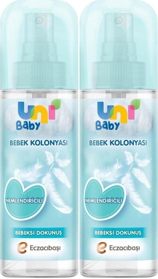 Uni Baby Bebek Kolonyası 150Ml Nemlendiricili/Bebeksi Dokunuş (2 Li Set) - Image 1