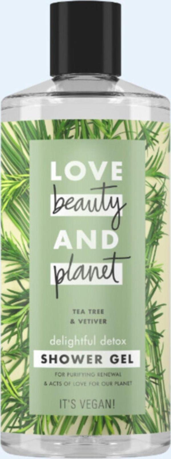 Love Beauty and Planet Duş Jeli Çay Ağacı Ve Vetiver 400 Ml - Image 1