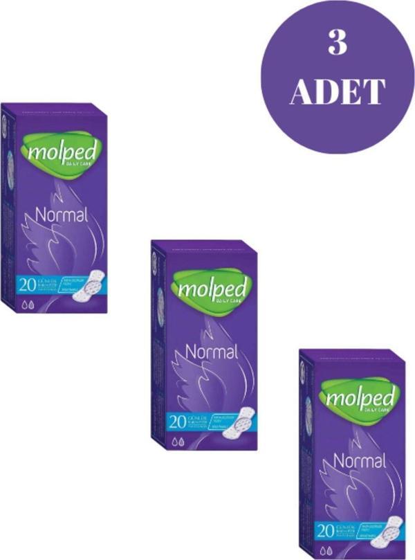Molped 20'Lı Normal Yoğun Koruma Günlük Ped X3 Adet - Image 1