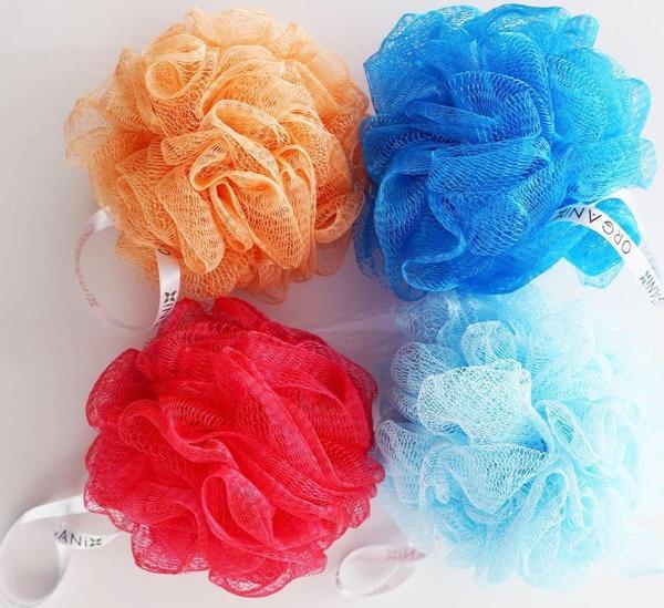 Organix Kokulu Duş Banyo Lifi 30Gr (4Adet) - Image 1