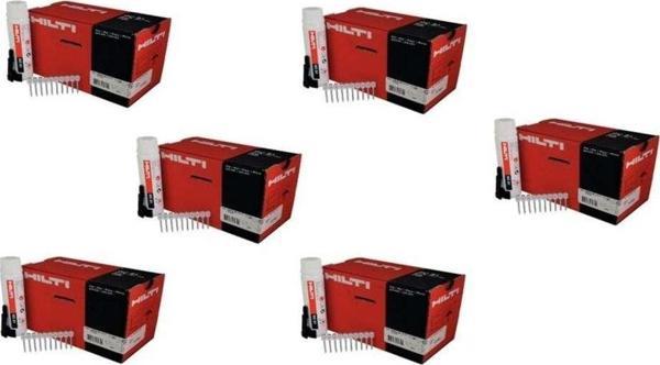 Hilti 5 Kutu ( 27Mx Gc 21-22 ) 750 Lik Çivi Gaz Alana + 1 Kutu Hediye - Image 1