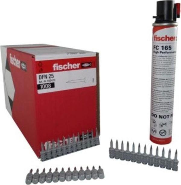 Fischer Dfn 25 25Mm Çivi & Gaz Dahil ( 1.008 Adet ) Beton Çivi - Image 1