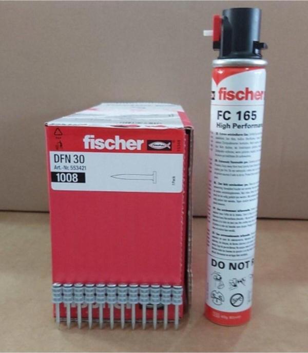 Fischer Dfn 30 30Mm Çivi & Gaz Dahil (1.008 Adet ) Beton Çivi - Image 1