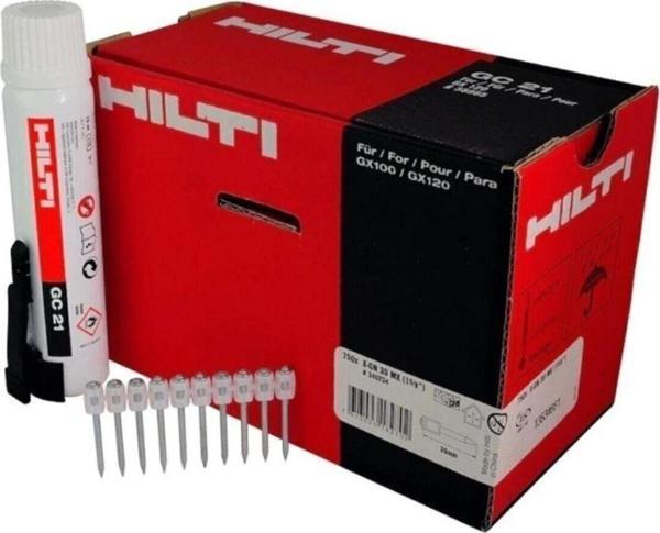 Hilti X-Gn 27 Mx Makine Çivisi (750 Adet) Gc 21 & 22 Makine Gazı - Image 1