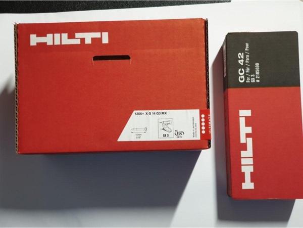 Hilti Gx3 1200 Lük Çivi 14 Mx + Gc 42 Gaz - Image 1