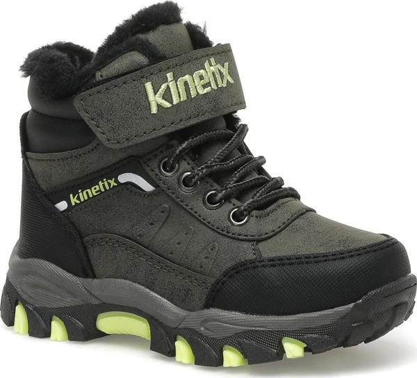 KINETIX 3W NEGRO HI 3PR COCUK SPOR AYAKKABI HAKI,NEON YESIL 31/35 HAKI/YESIL - Image 1