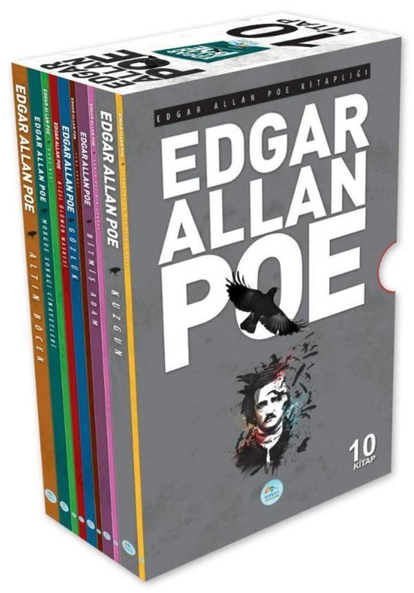 Edgar Allan Poe Seti (10 Kitap Takım) - Mavi Çatı Yayınları - Image 1