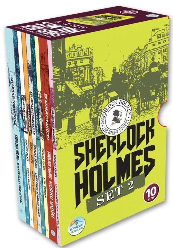 Sherlock Holmes Serisi Seti 2 (10 Kitap Takım) - Mavi Çatı Yayınları - Image 1