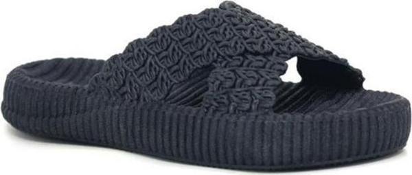 Gezer 15910-25 Örgü Desen Çapraz Eva Kadın Terlik - Image 1