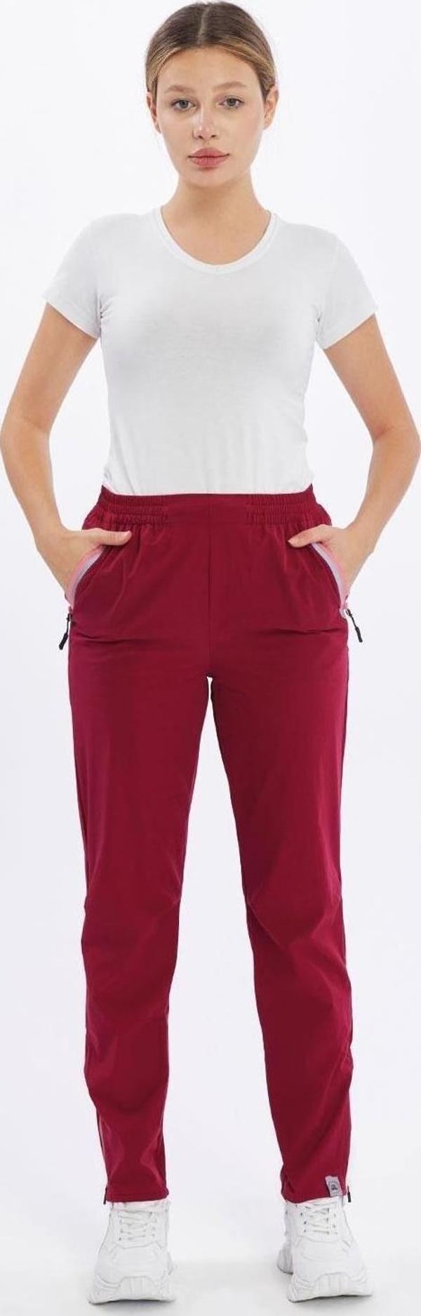 Mapamyumco Quick Dry Kadın Trekking Pantolon-BORDO - Image 1