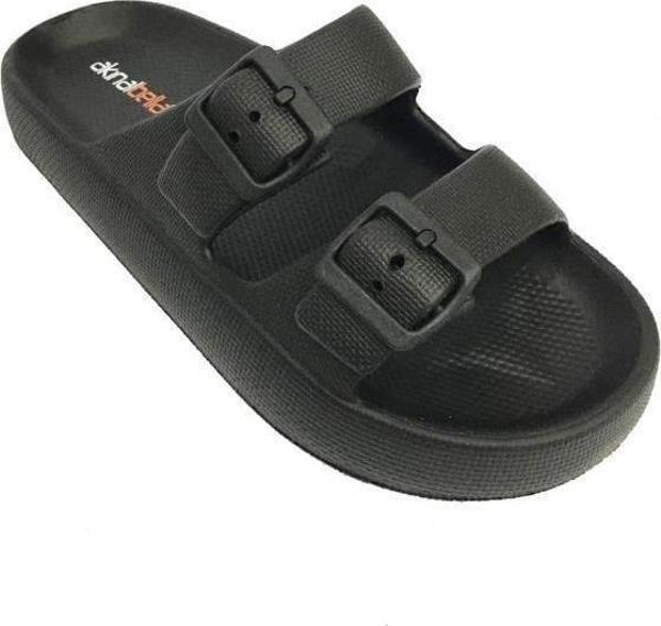 Akınal E282-M0010-25 Eva Çift Tokalı Erkek Terlik 46-47 - Image 1