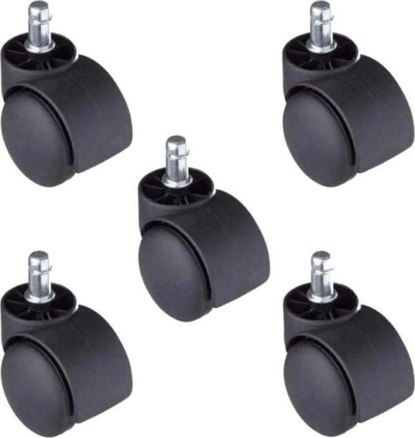 Arenzo Ofis Koltuk Sandalye Tekerleği 50 Mm Pimli 5li Teker - Image 1