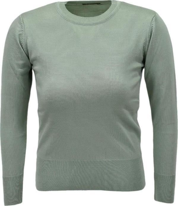 Kadın Sıfır Yaka Spor Kazak BGL-ST04085 - Image 1