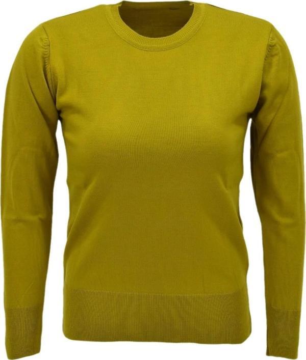 Kadın Sıfır Yaka Spor Kazak BGL-ST04085 - Image 1