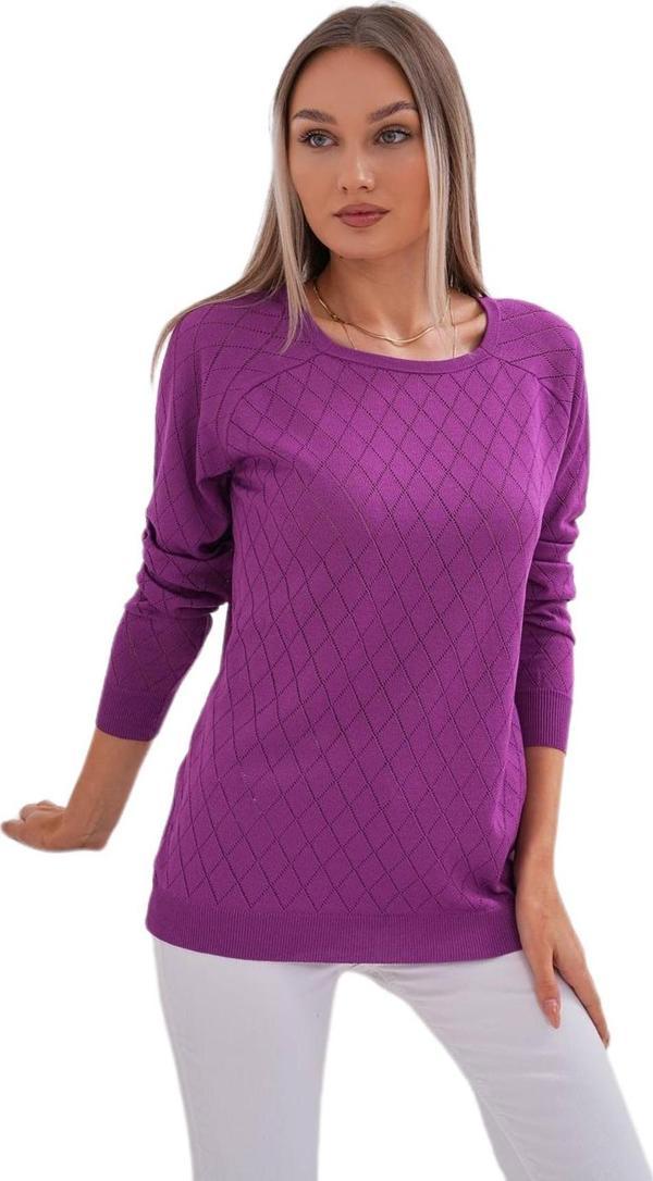 Kadın Baklava Dilimi Desenli Kazak 12781 BGL-ST04110 - Image 1