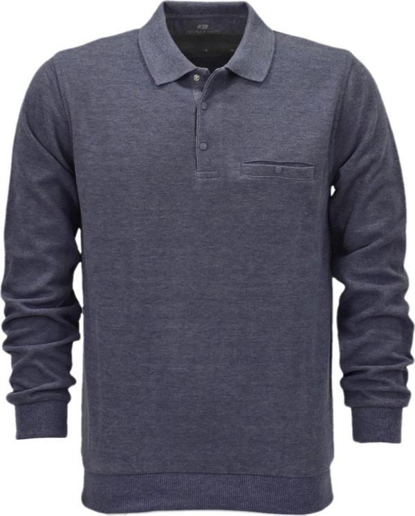 Erkek Polo Yaka Cepli Sweatshirt  6857 BGL-ST04024 - Image 1