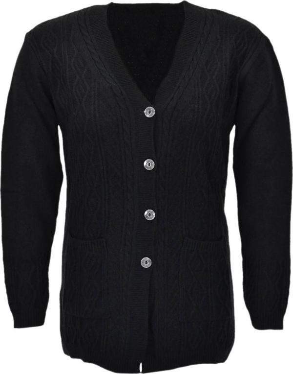 Kadın Cepli Triko  Hırka BGL-ST04128 - Image 1