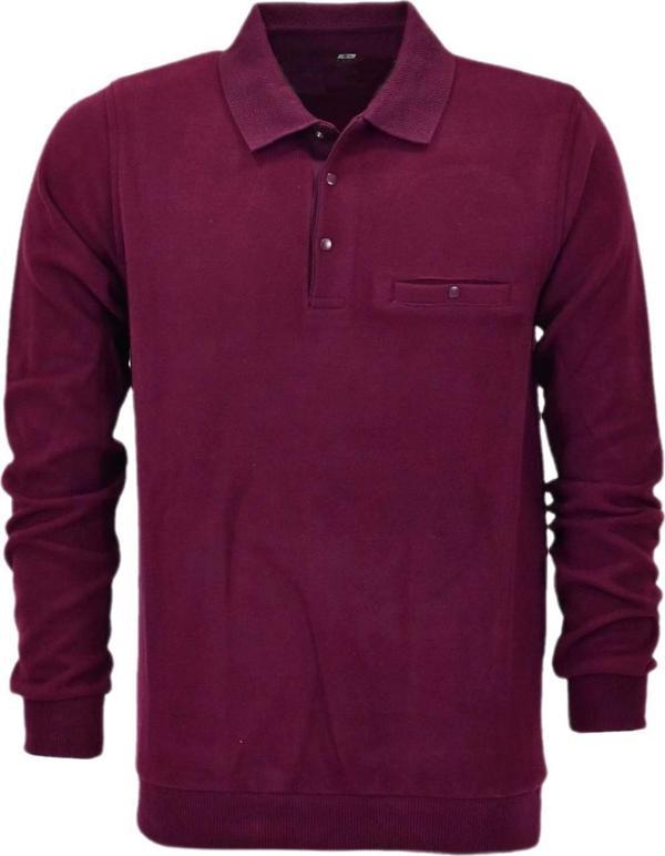 Erkek Polo Yaka Cepli Sweatshirt  6857 BGL-ST04024 - Image 1