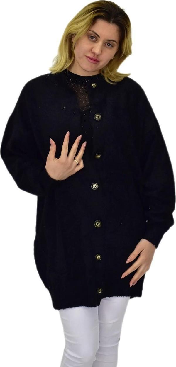 Kadın Triko Düğmeli Hırka 2416 BGL-ST04066 - Image 1