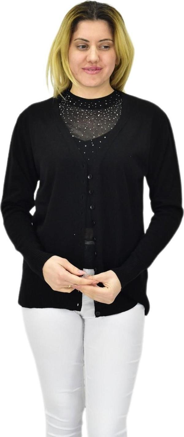 Kadın Triko Spor Hırka BGL-ST04087 - Image 1