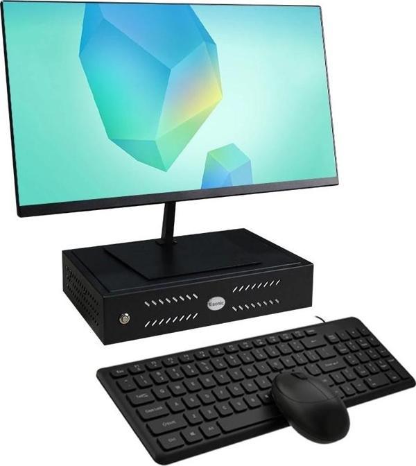 ESONIC MK2 İ3 4N 8GB RAM 480SSD 21.5" Monitörlü Set Mini PC - Image 1