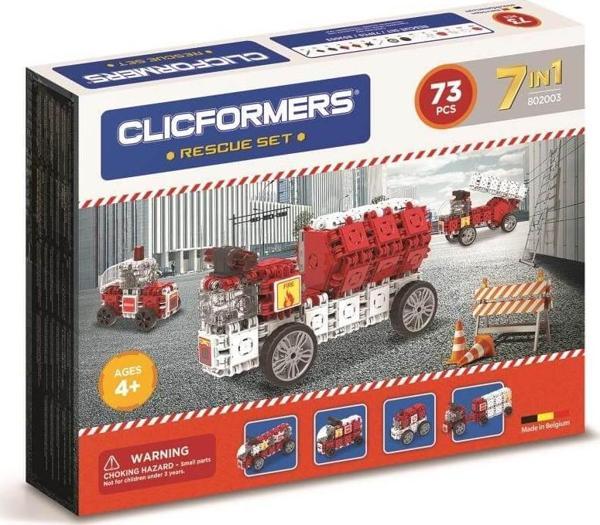 Clicformers Rescue Set - 100 Parça - Image 1