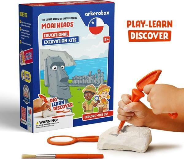 Arkerobox Moai Eğitici Kazı Seti - Image 1