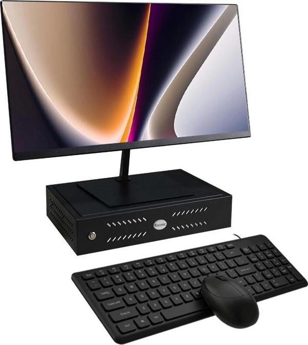 ROWORK MK2 İ5 12400 16GB DDR4 1TB m2 21.5" Monitörlü Set Mini PC - Image 1