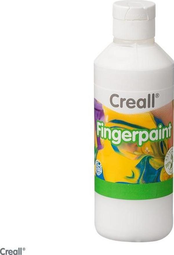 Creall Fingerpaint - Beyaz 250ml - Image 1