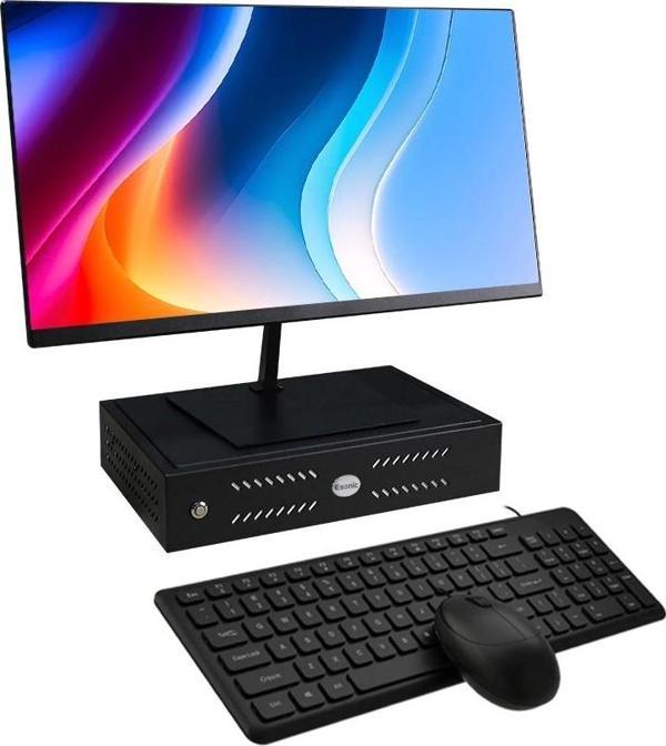 ROWORK MK2 İ5 12400 16GB DDR4 240SSD 21.5" Monitörlü Set Mini PC - Image 1