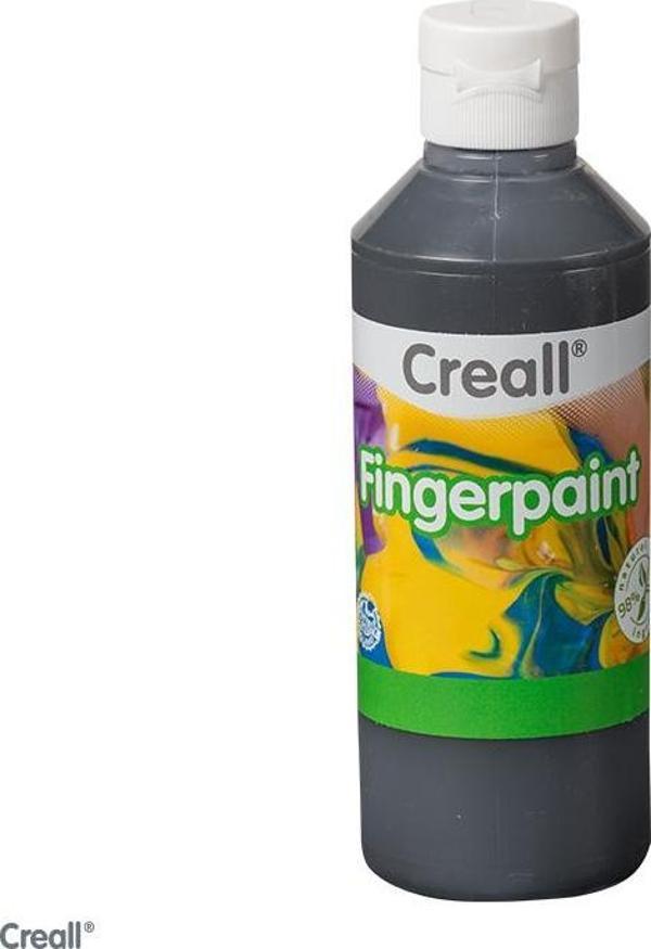 Creall Fingerpaint - Siyah 250ml - Image 1
