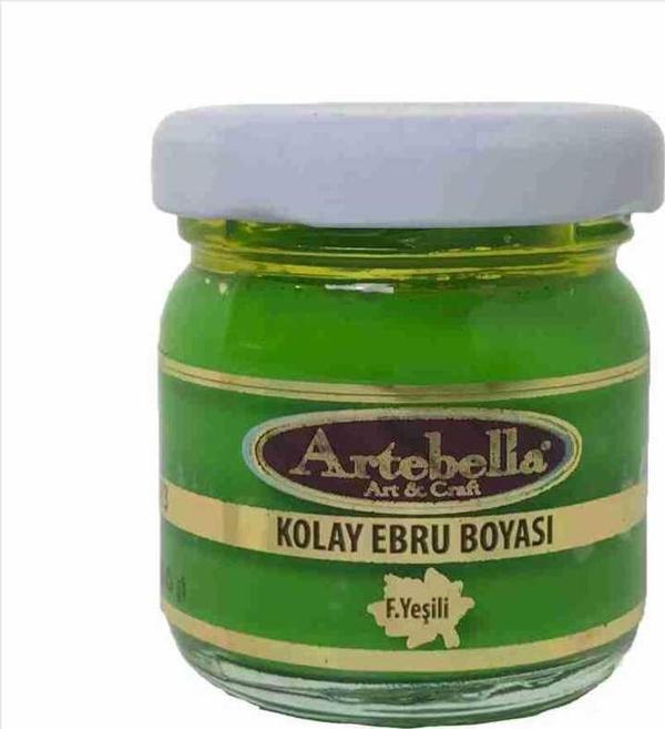 Artebella Kolay Ebru Boyası Fıstık Yeşili 40ml - Image 1
