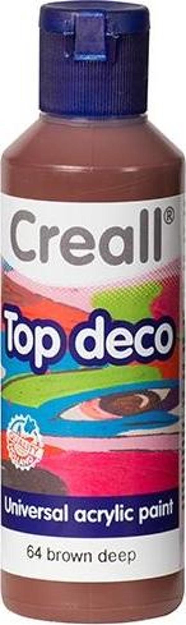 Creall Top Deco - Derin Kahverengi - Image 1