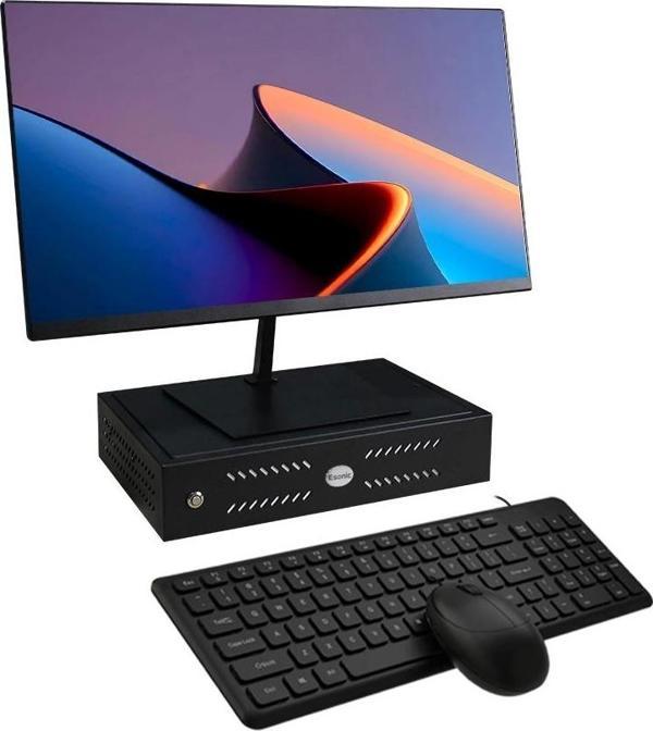 ROWORK MK2 İ5 12400 16GB DDR4 120SSD 21.5" Monitörlü Set Mini PC - Image 1