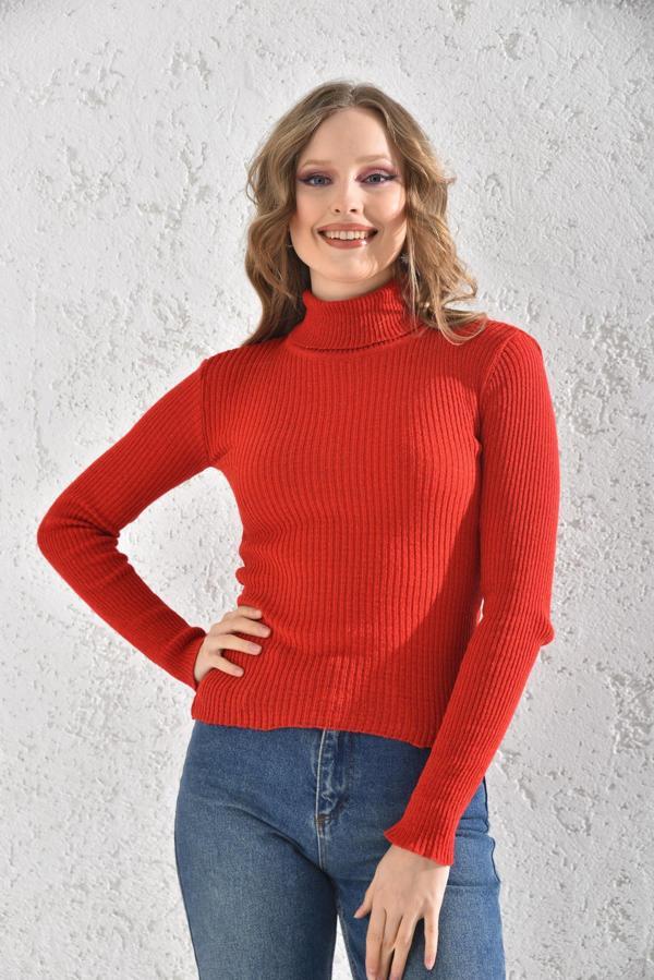 Rodi RD22KB374452 Kadın Balıkçı Yaka Triko Pro - Image 1