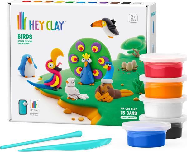 Hey Clay Hava ile Kuruyan Kil (15'li Kutu) - Kuşlar - Image 1