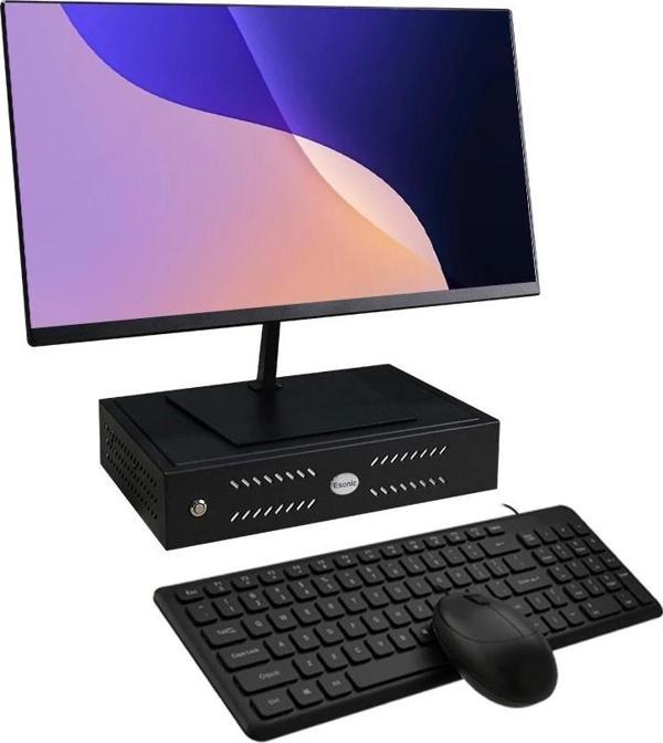 ROWORK MK2 İ5 12400 8GB DDR4 1TB m2 27" Monitörlü Set Mini PC - Image 1