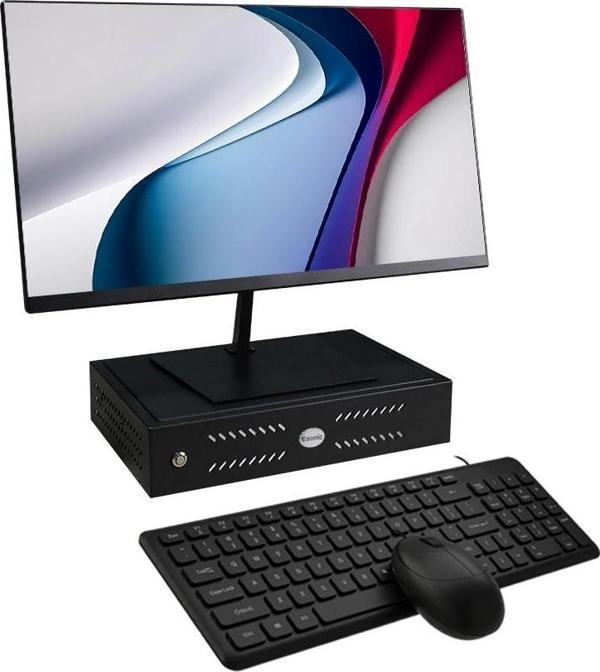 ROWORK MK2 İ5 12400 16GB DDR4 120SSD 24" Monitörlü Set Mini PC - Image 1