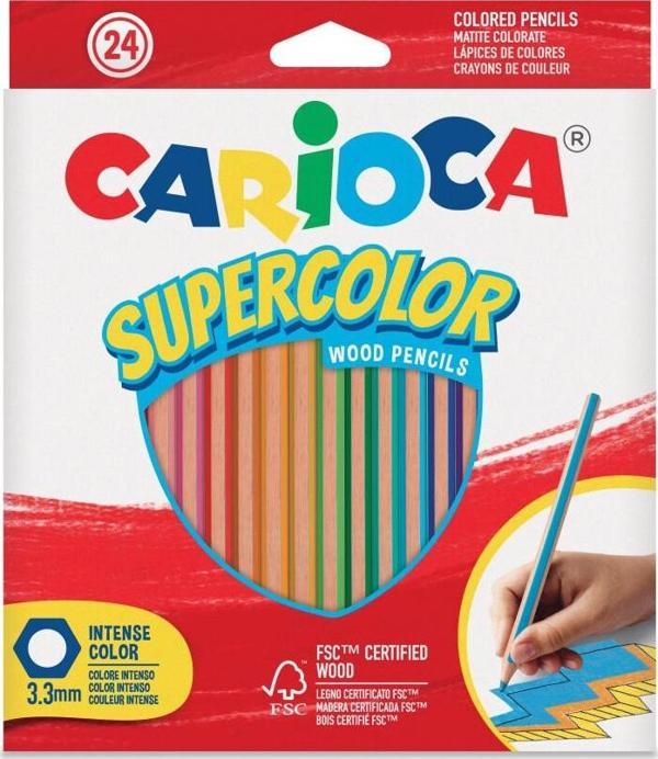 Carioca Supercolor Kuru Boya 24 Renk - Image 1