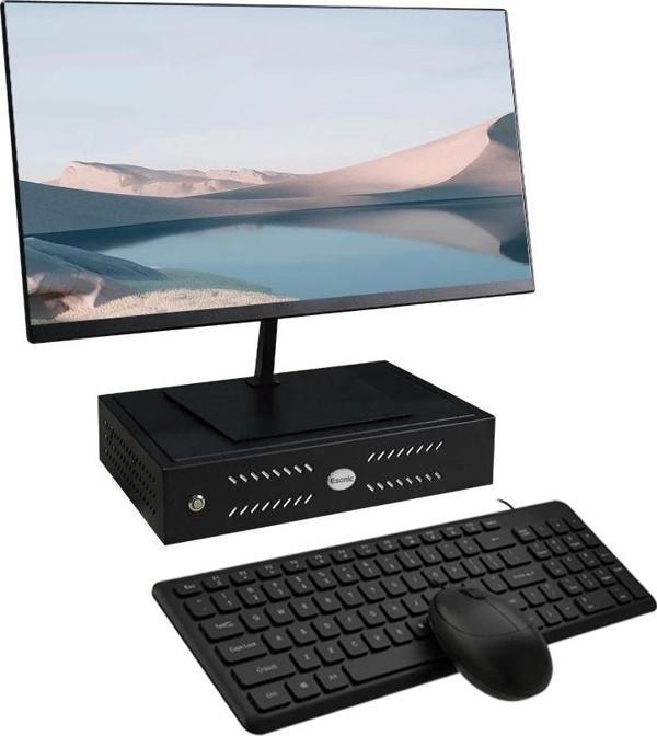ROWORK MK2 İ5 14400 8GB DDR4 120SSD 24" Monitörlü Set Mini PC - Image 1