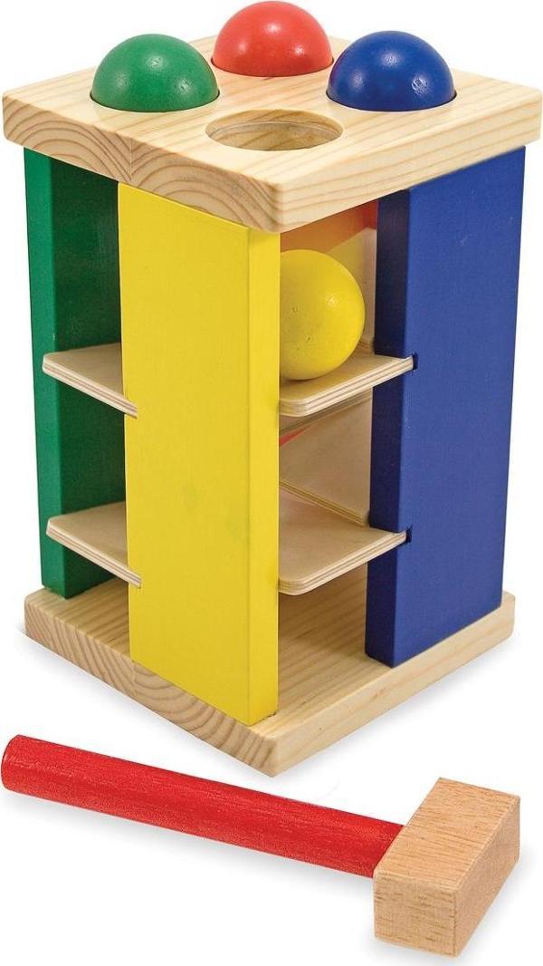 Melissa and Doug Ahşap Kule - Çak  and  Yuvarla - Image 1