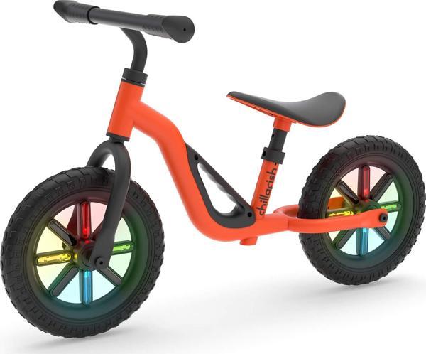 Chillafish Charlie Glow - Işıklı Denge Bisikleti (10 inç) - Orange - Image 1