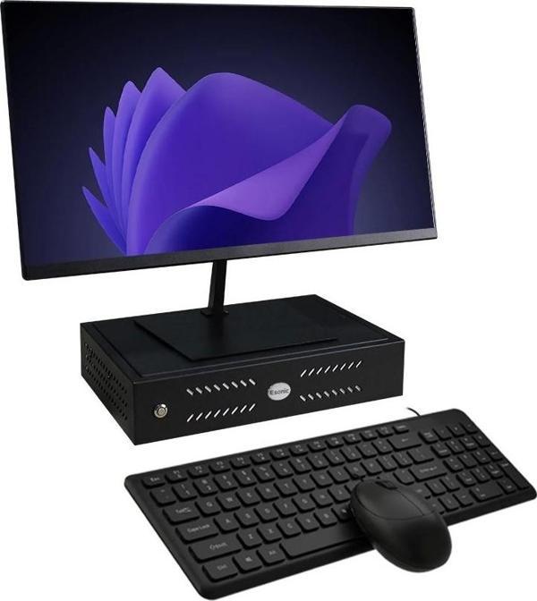 ROWORK MK2 İ5 14400 8GB DDR4 1TB m2 21.5" Monitörlü Set Mini PC - Image 1