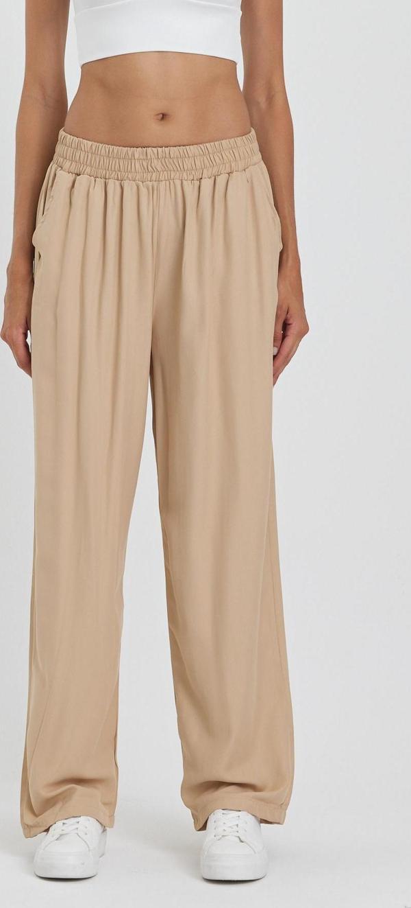 Kadın Beli Lastikli Cepli Şalvar Pantolon 1023 - Image 1