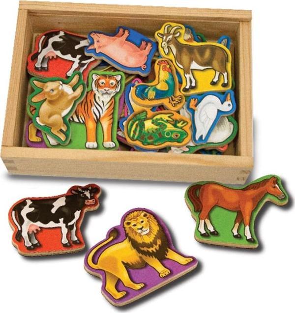 Melissa and Doug Ahşap Mıknatıslı Hayvanlar - Image 1