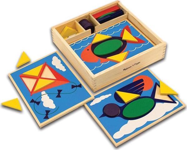 Melissa and Doug Ahşap Şekil Bulmaca - Image 1